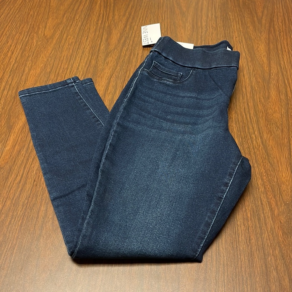 Nine West super skinny pull on jegging, size 6S, NWT